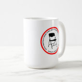 Mug Black Power SHIRLEY CHISHOLM siège à la table (Devant droit)