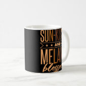Mug Black Pride Melanin Black History Junetdix (Devant droit)