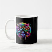 Mug Black Queen Afro Melanin Juneteenth Leopard Butter (Gauche)