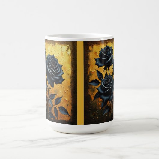Mug Black Roses (Centre)