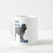 Mug Black Russian Terrier Papa 4 (Devant gauche)