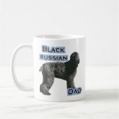 Mug Black Russian Terrier Papa 4 (Gauche)