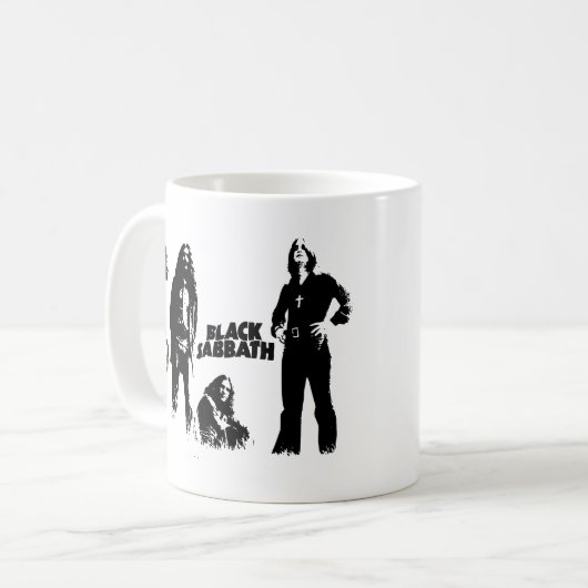 Mug Black Sabbath Group (Devant gauche)