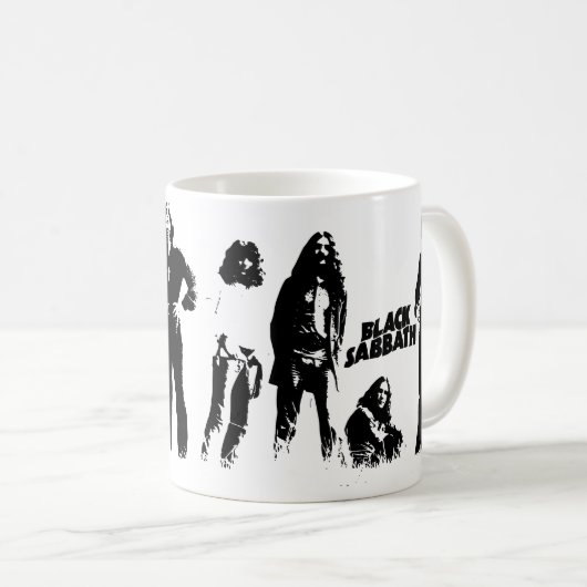Mug Black Sabbath Group (Devant droit)