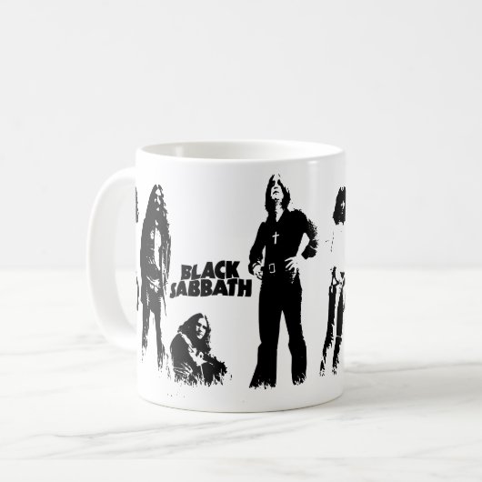 Mug Black Sabbath Group (Devant gauche)