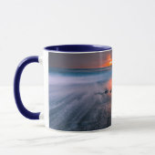 Mug Black Sand Beach Island Sunset Island (Gauche)