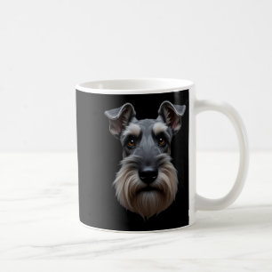 Mug Black Schnauzer Dog Schnauzer Face