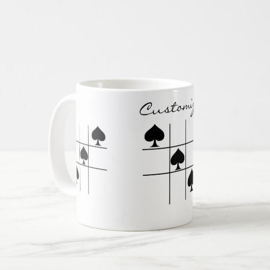 Mug Black Spades Tac Toe Thunder_Cove (Devant gauche)