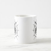 Mug Black Spider en Web (Centre)