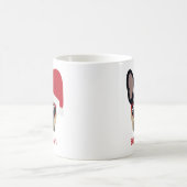 Mug Black Tan French Bulldog (Centre)