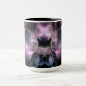 Mug Black & Tha Smoke Moderne Abstrait (Centre)