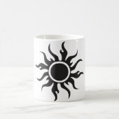 Mug Black Tribal Sun (Centre)