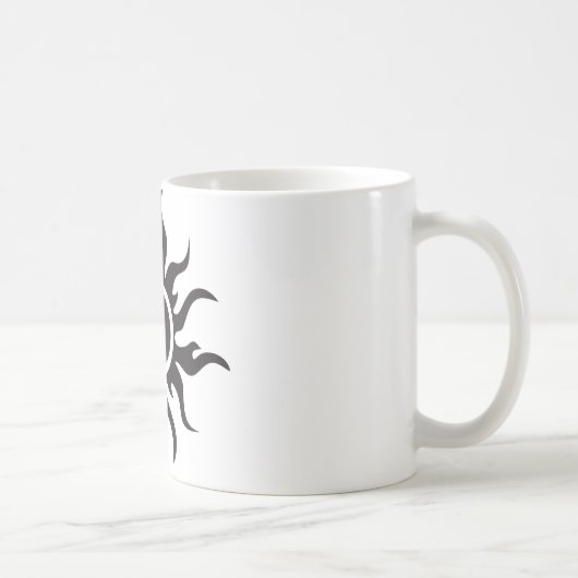 Mug Black Tribal Sun (Droite)