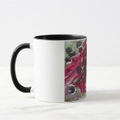 Mug Black vie cellulaire bulles Art Abstrait (Gauche)