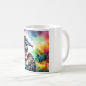 Mug Black Vulture AREF1819 - Watercolor (Devant droit)