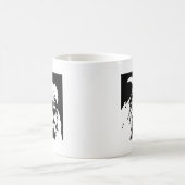 Mug Black & white lion pop art (Centre)