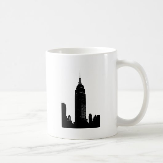 Mug Black & White Pop Art New York (Droite)