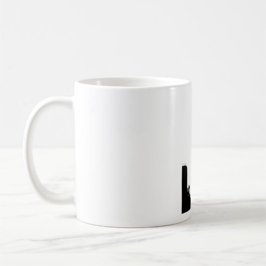 Mug Black & White Pop Art New York (Gauche)