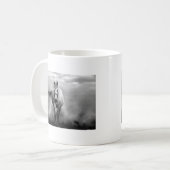Mug Black White Runse Horse Freedom (Devant gauche)