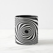 Mug Black White Twist (Centre)