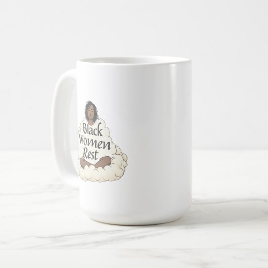 Mug Black Women Rest (Devant gauche)