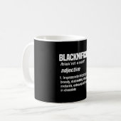 Mug Blackamplification Black History Afro American Afr (Devant gauche)