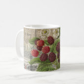 Mug Blackberries Floral Garden Flower Papillon Art (Devant gauche)