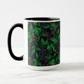 Mug Blackberries on dark gray (Gauche)