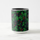 Mug Blackberries on dark gray (Centre)