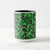 Mug Blackberries on green (Centre)