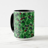 Mug Blackberries on green (Devant gauche)
