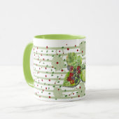 Mug BlackBerry vert et rouge (Devant gauche)