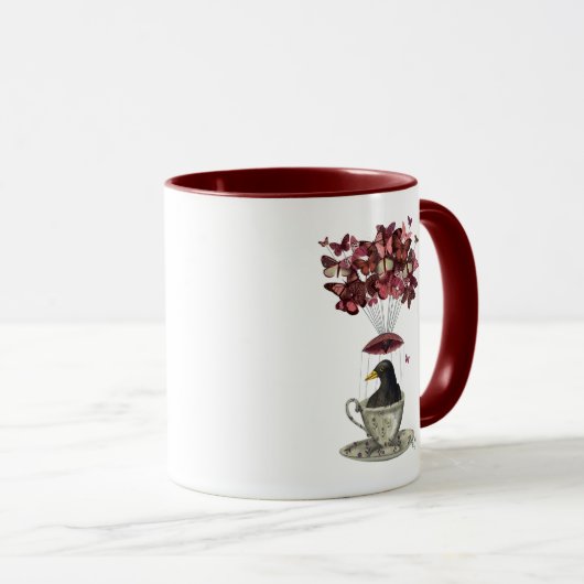 Mug Blackbird Dans Teup (Devant droit)