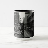 Mug Blackhawk, rue des signes du restaurant de Chicago (Centre)