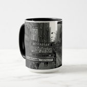 Mug Blackhawk, rue des signes du restaurant de Chicago (Devant gauche)