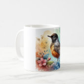 Mug Blackheaded Nightingale Thrush 170724AREF128 - Wat (Devant gauche)