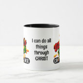 Mug BLACKITY NOIR NE PEUT PAS TENIR EN ARRIÈRE Christi (Centre)