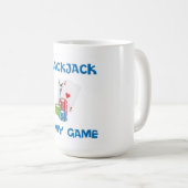 MUG BLACKJACK EST MON JEU (Devant droit)