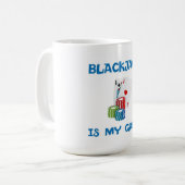 MUG BLACKJACK EST MON JEU (Devant gauche)