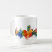 Mug Blackpool Angleterre Skyline (Devant gauche)
