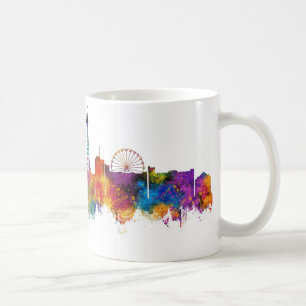 Mug Blackpool Angleterre Skyline