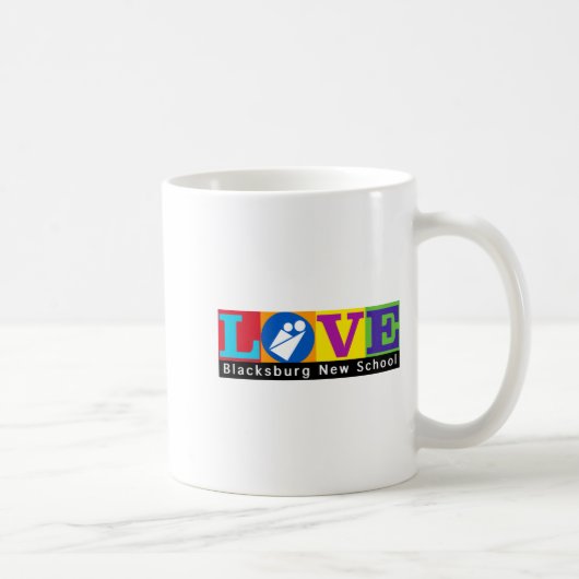 Mug Blacksburg New School Merch Adult Slim Cut (Droite)