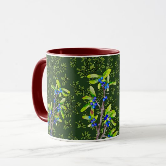 Mug Blackthorn vert foncé (Devant gauche)