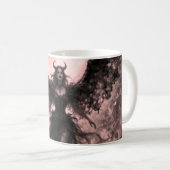 Mug Blackwing Moon - AI Fantasy Digital Art Print (Devant droit)