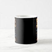 Mug Blague de chat de maths perpendiculaire (Centre)