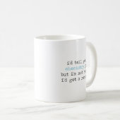 Mug Blague de chimie - Citations de chimie amusantes (Devant droit)