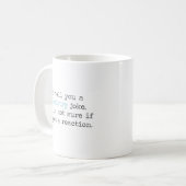 Mug Blague de chimie - Citations de chimie amusantes (Devant gauche)