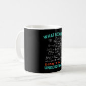 Mug Blague de formule de maths de physique (Devant gauche)
