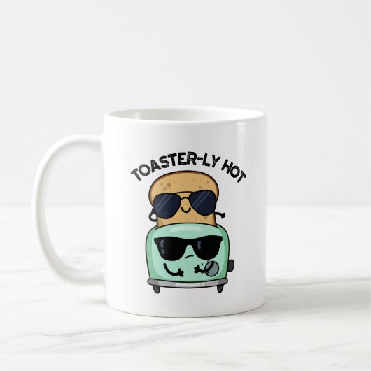 Mug Blague de grille-pain drôle et chaud Toasterly  (Gauche)