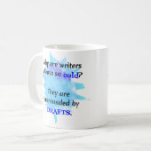 Mug Blague de l'écrivain Enseignant anglais Don Funny (Devant gauche)